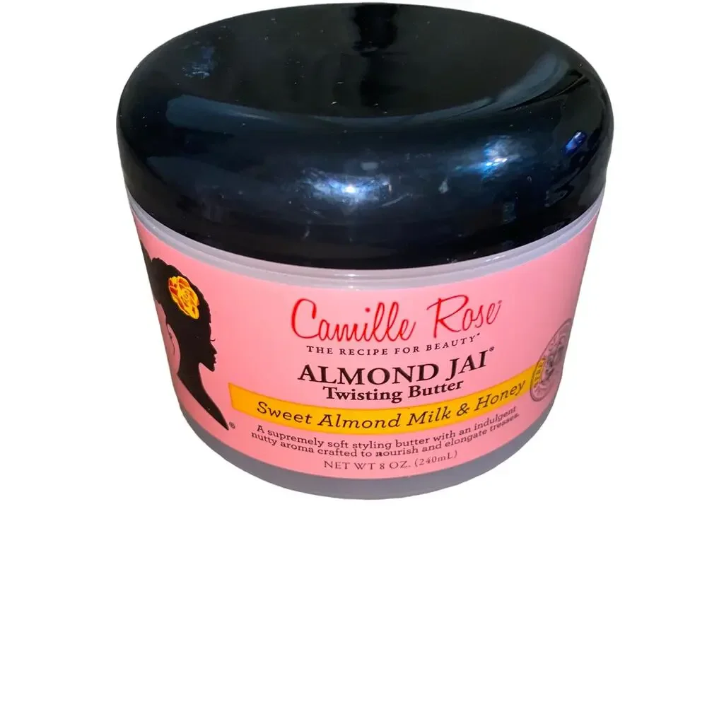 Camille Rose Almond JAI Twisting Butter Sweet Almond Milk & Honey 8 Oz.